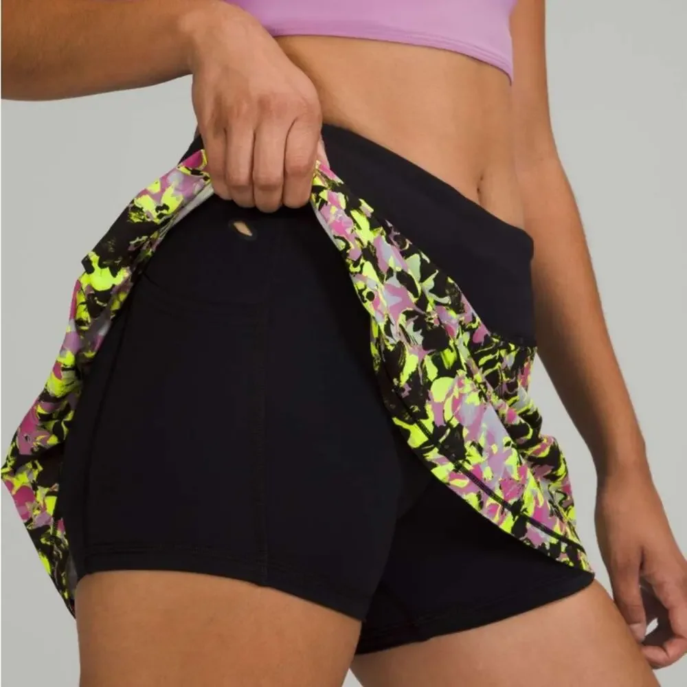 Lululemon Pace Rival Mid-Rise Skirt
Inflected Highlight Yellow Multi / Black 4 - Picture 4 of 11